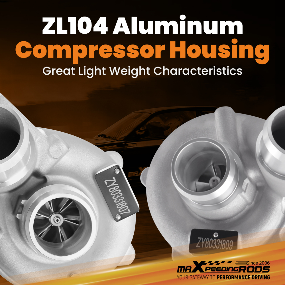 K03 Twin Turbo Turbocharger compatible for Ford 3.5L F150 compatible for Expedition 2013-2016 V6 Pickup