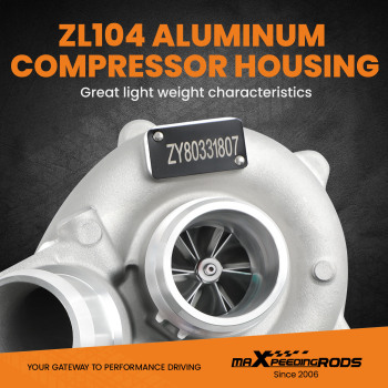 Right Turbo Turbocharger compatible for Ford F150 F-150 Ecoboost 3.5 2013-2016 Gas K03 0470