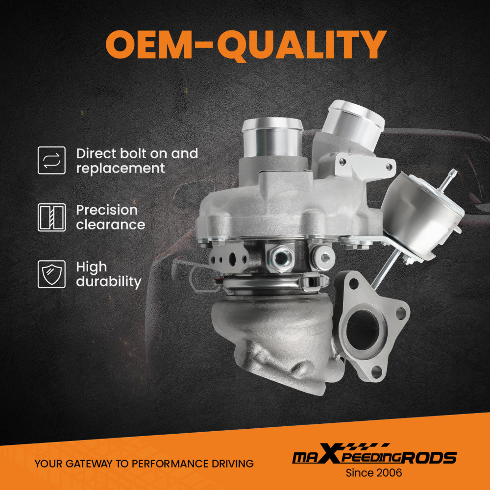 Right Turbo Turbocharger compatible for Ford F150 F-150 Ecoboost 3.5 2013-2016 Gas K03 0470