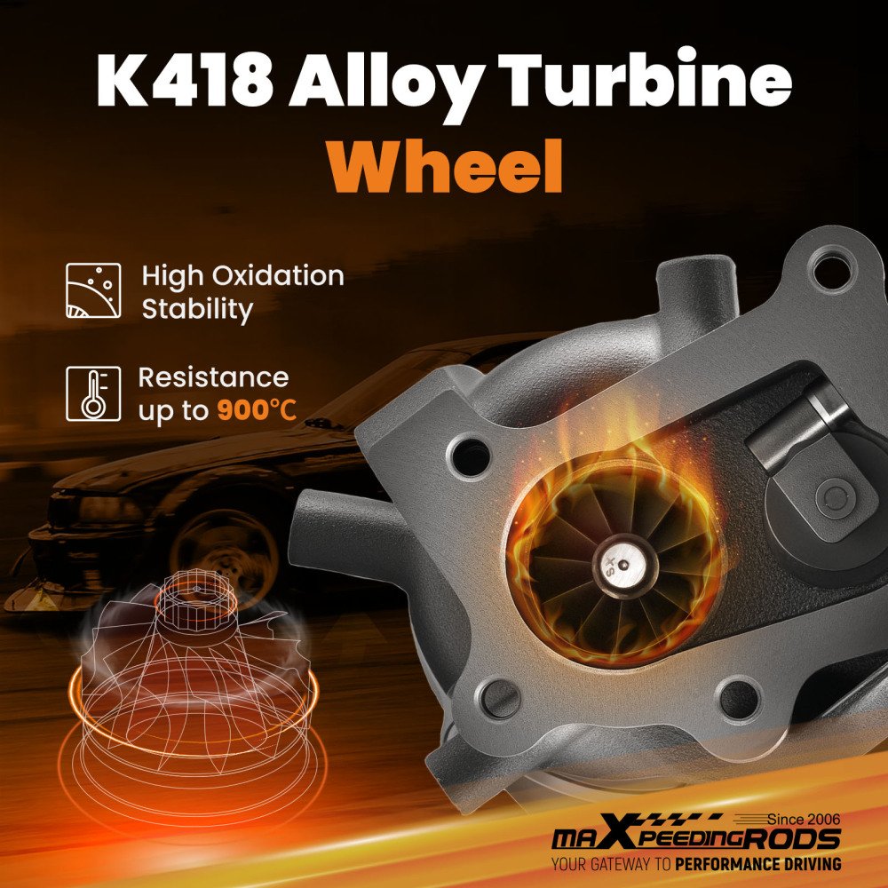 K0422 K0422-582 K0422-583 Turbo Turbocharger compatible for Mazda CX-7 2.3L 53047109904