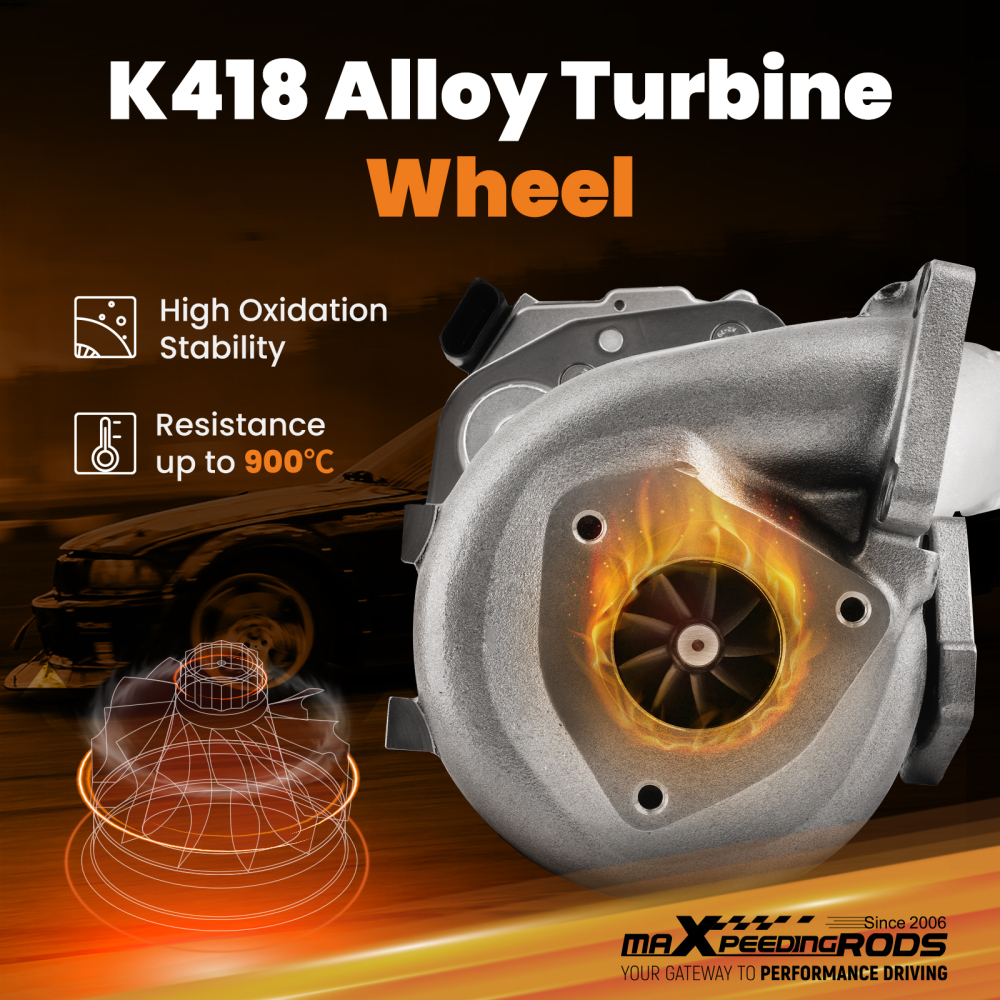 BV50 Diesel Turbo compatible for Audi A4 A6 Q7 3.0 TDI 059145702R 2004-2011 Electronic