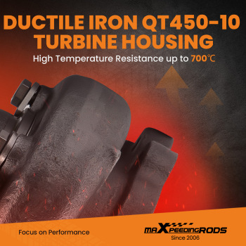 Turbolader compatible para Ford TRANSIT DI 2.5L D 4EA/4EB/4HC/4EC 92- Turbo 53049880001