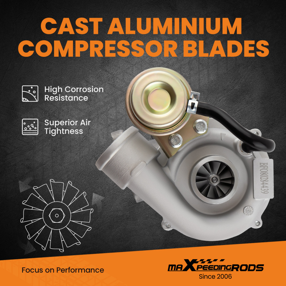 Compatible for Ford TRANSIT DI 2.5L D 4EA/4EB/4HC/4EC K04 Turbocharger Turbo