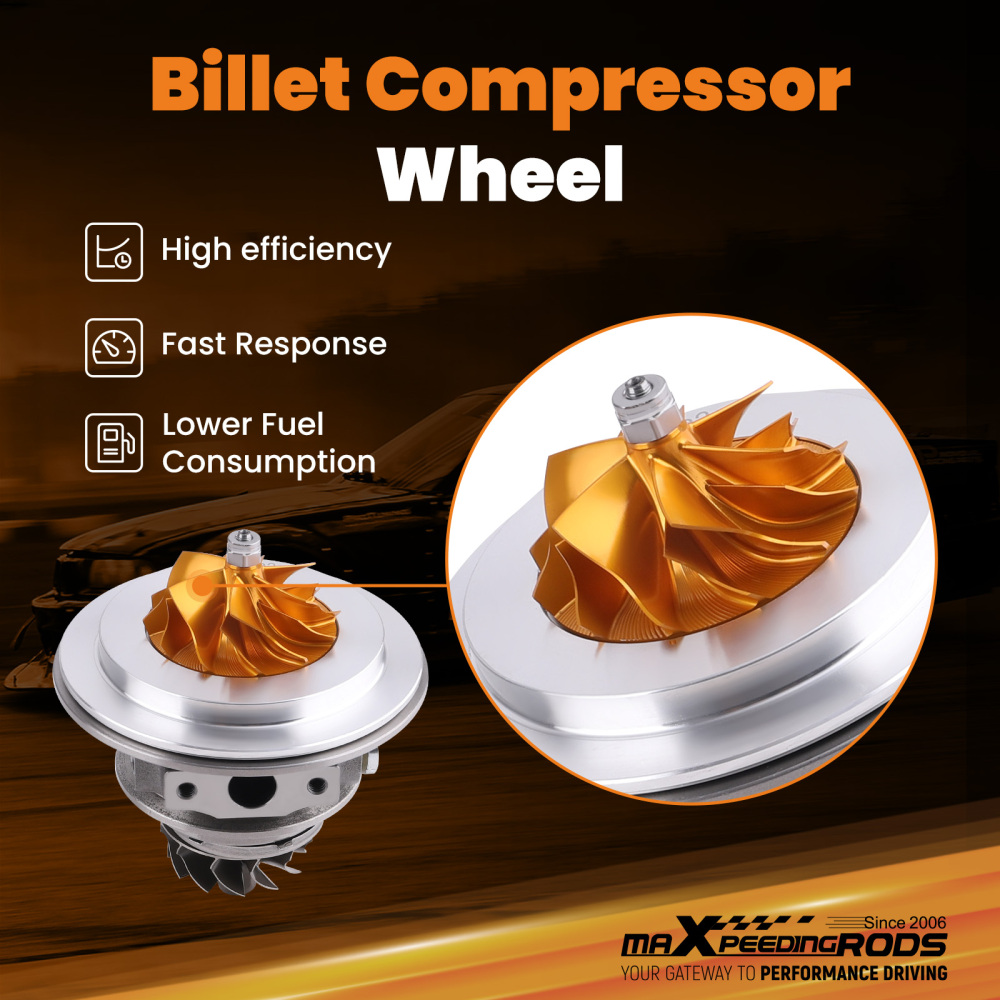 Billet Turbo CHRA Cartridge compatibile per VW Scirocco 2.0 R TSI CDLA 1984ccm 53049700064