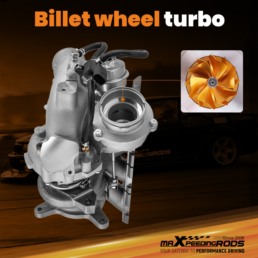 Upgrade Billet Turbo compatible for Vw Scirocco 2.0 Cdla 195kw 06f145702cx 53049700064 K04