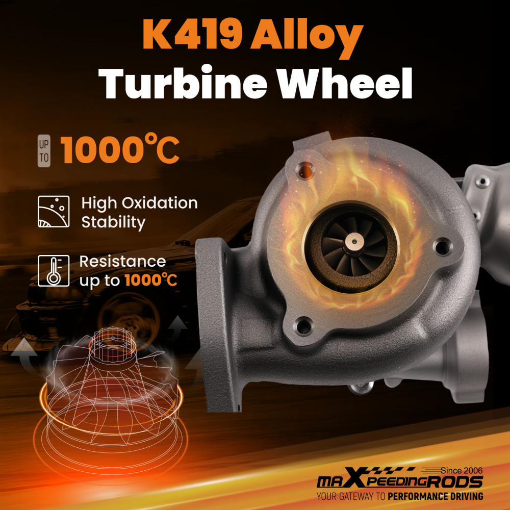 Nuovo Turbo Turbina compatibile per Renault Espace / Kadjar / Koleos 1.6 dCi R9M 130hp