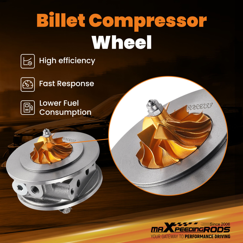 Turbo Core Chra Billet compatible pour Opel/Vauxhall Astra Mk VII (K) B16 1.6 CDTi 100KW