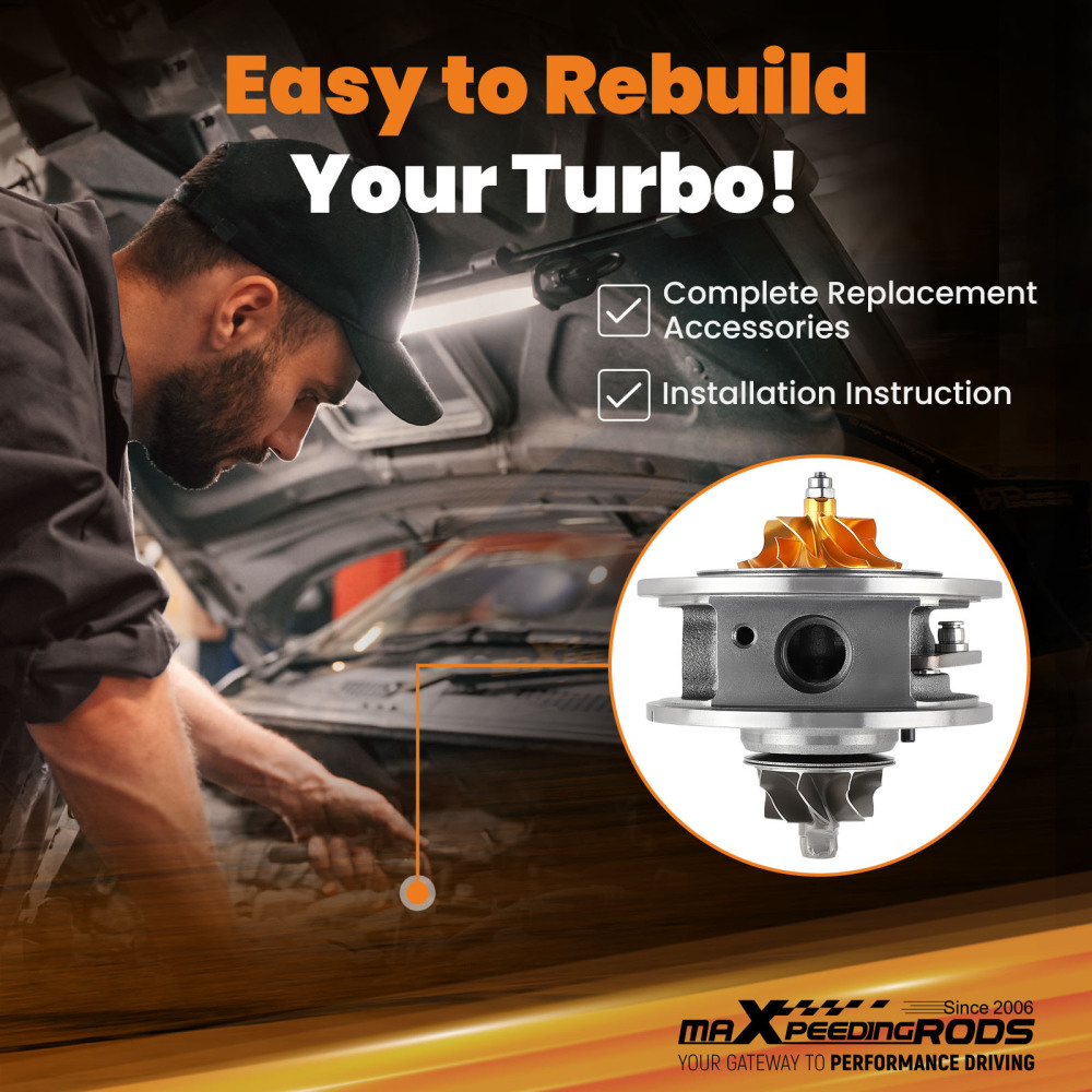 Turbo Core Chra Billet compatible pour Opel/Vauxhall Astra Mk VII (K) B16 1.6 CDTi 100KW