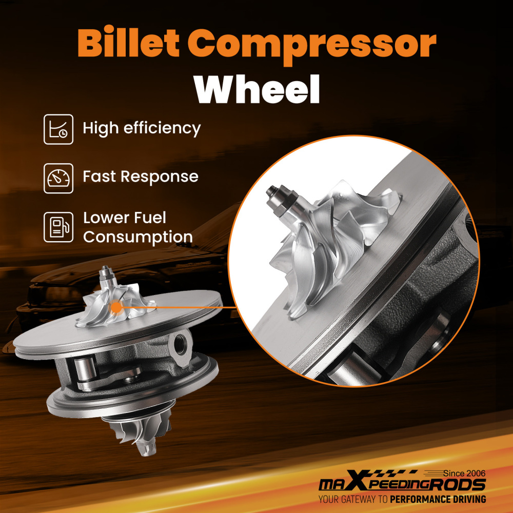 Billet Turbo Cartridge compatible for Dacia Duster compatible for Nissan Qashqai compatible for Mercedes A B CLA 1.5