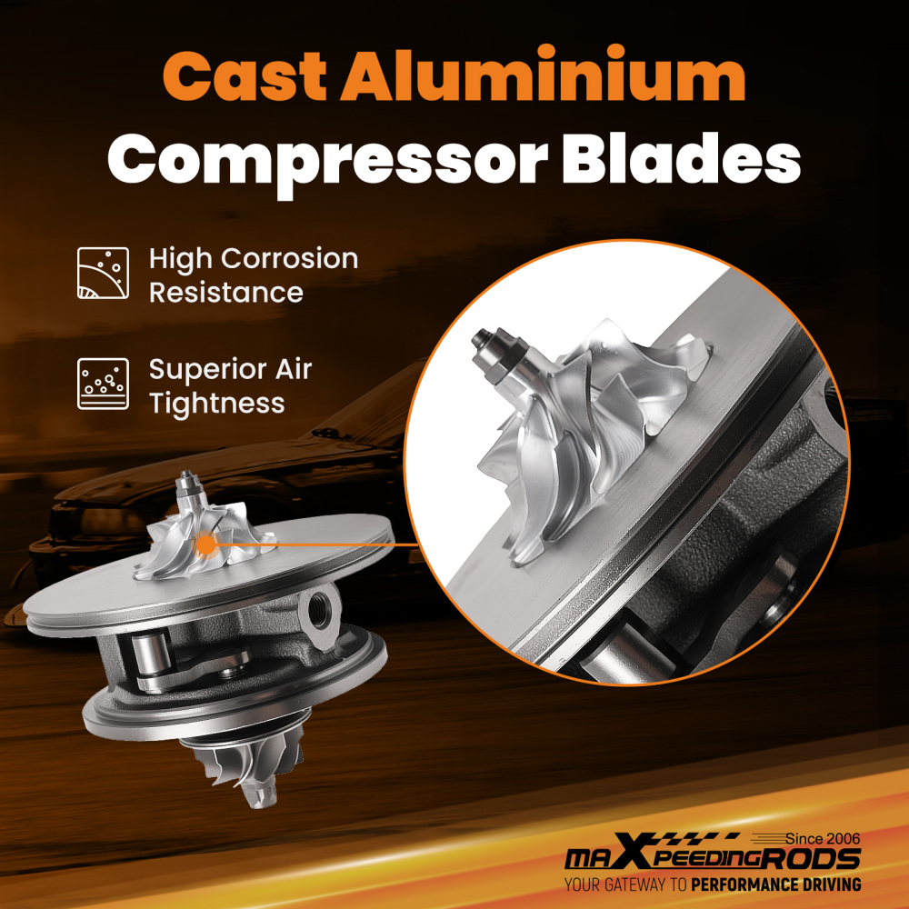 Billet Turbo Cartridge compatible for Dacia Duster compatible for Nissan Qashqai compatible for Mercedes A B CLA 1.5