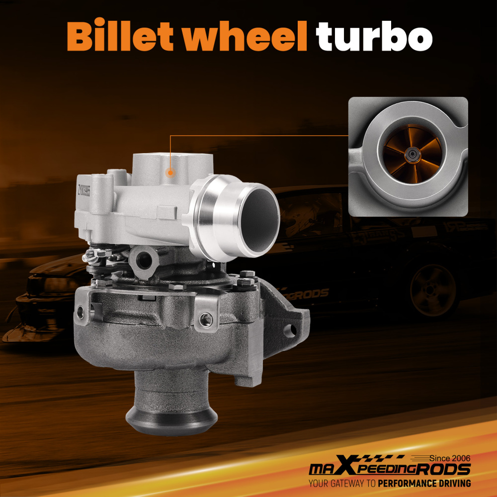 Billet Turbo compatible for Nissan Cube Juke Qashqai 1.5 dCi 110 BHP, 81 kW6070900280
