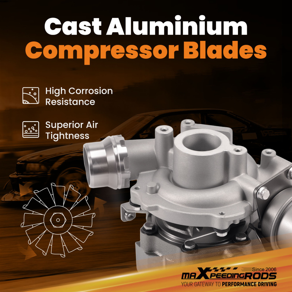 Turbo compatible for Mercedes A B Class / Citan 1.5CDI 110HP 81KW 54389700006 w/ Gaskets