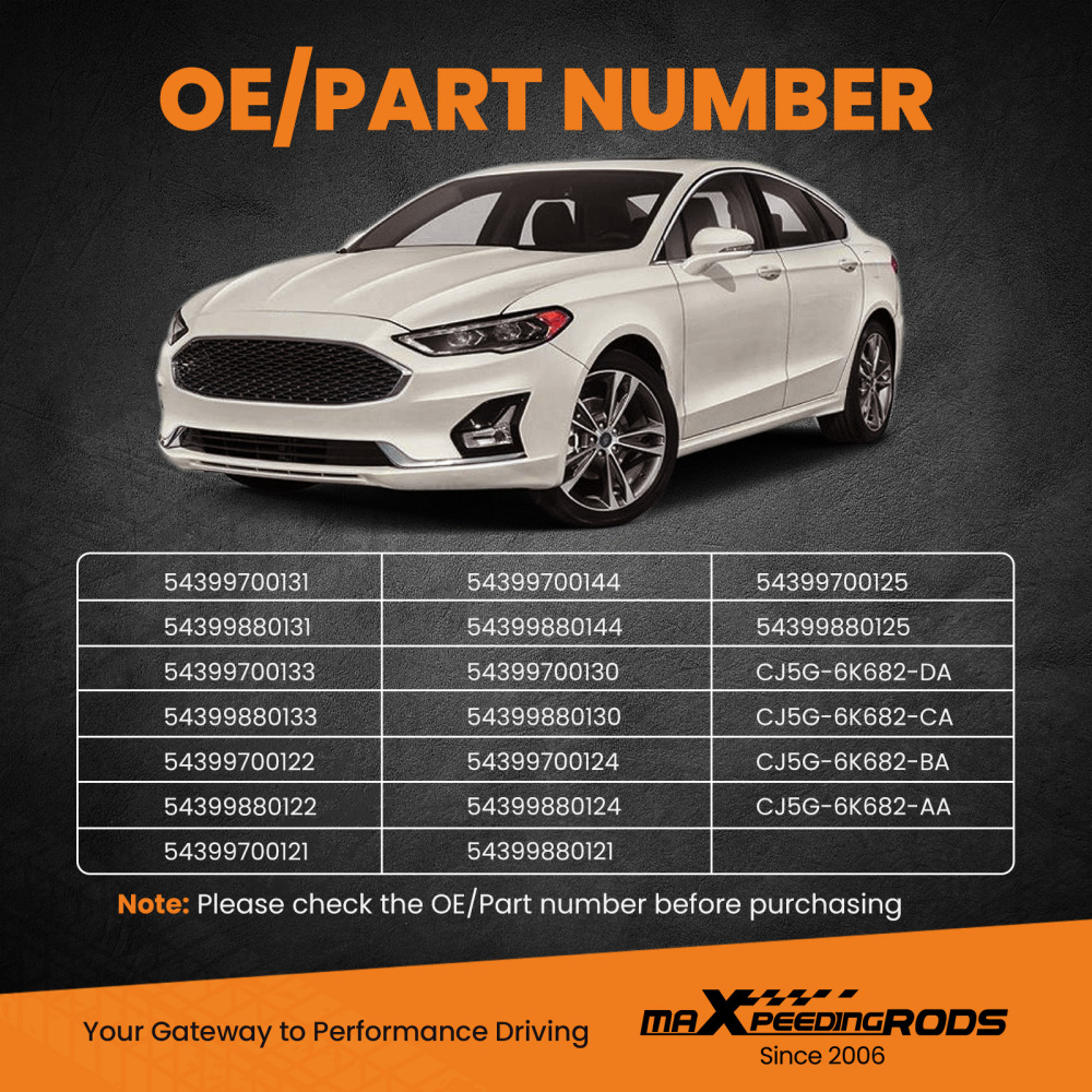 Turbocharger For Ford Fiesta ST Escape Fusion Transit Connect 1.6L KP39 Turbo