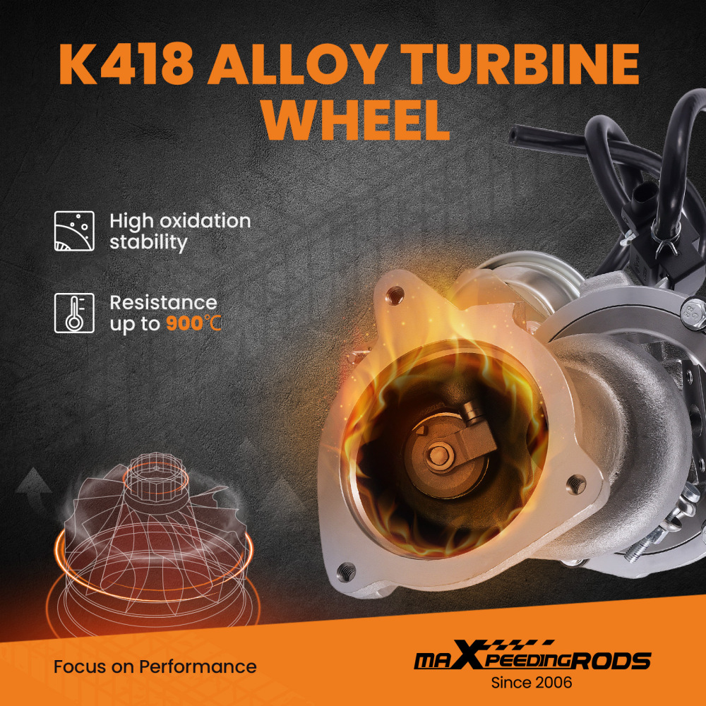 Turbocharger For Ford Fiesta ST Escape Fusion Transit Connect 1.6L KP39 Turbo