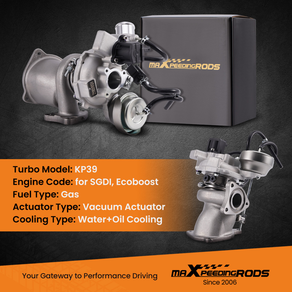 Turbocharger For Ford Fiesta ST Escape Fusion Transit Connect 1.6L KP39 Turbo