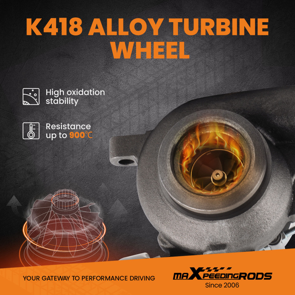 Turbo compatible for Audi A3 compatible for Skoda Superb compatible for Seat 1.9 TDI 54399700019 for GT1646V turbocharger