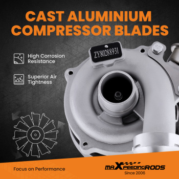 Turbocompresor compatible para Renault 1.5 DCI Clio Megane Modo Scenic Kangoo laguna k9k EURO-4