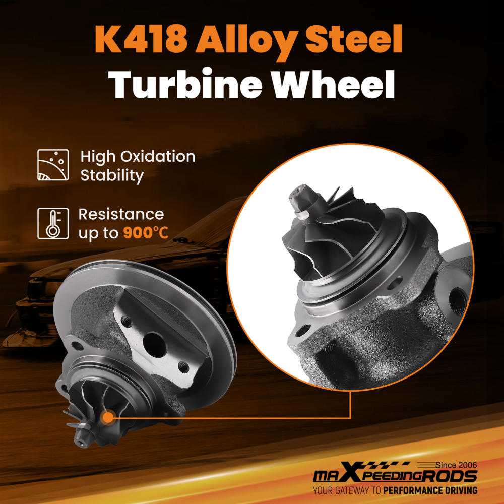 Turbo Chra CartridgeBv39 compatible for Bmw 3 5 6 Series X3 X5 X6 3.0sd 210kw 54399880065