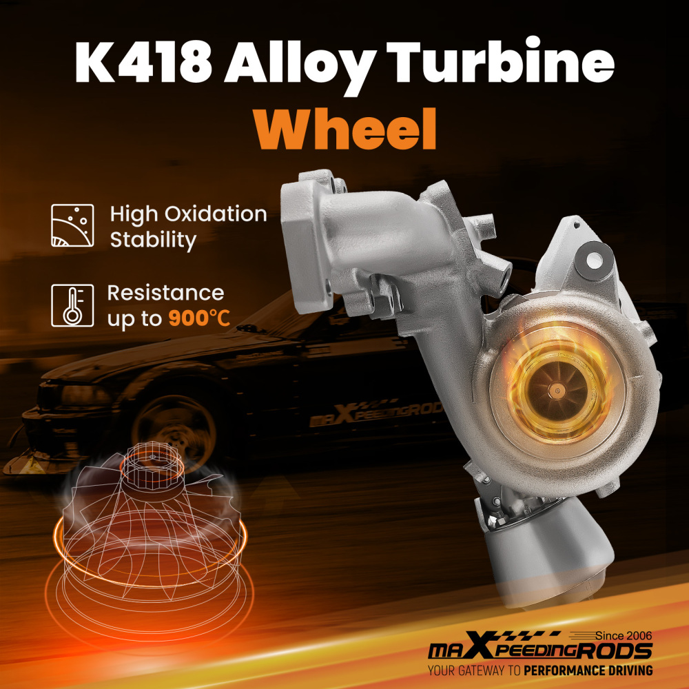 Turbocharger compatible for Seat VW Skoda Audi 2.0 TDI CFFB CFFE CFHC CFJA CBDC New Turbo