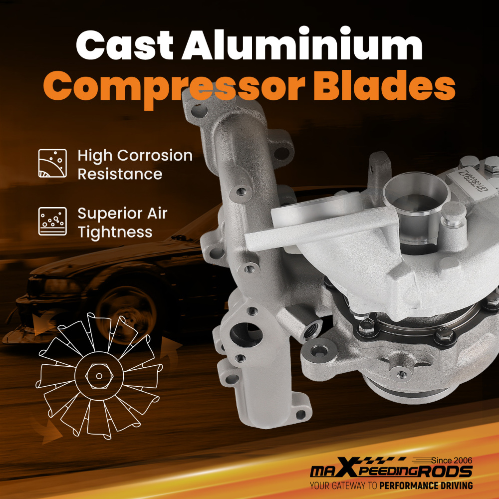 Turbocharger compatible for Seat VW Skoda Audi 2.0 TDI CFFB CFFE CFHC CFJA CBDC New Turbo