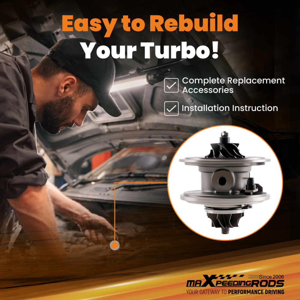 Turbocharger Cartridge CHRA RHV4 compatible pour OPEL ASTRA H 1.7 CDTi 74KW 2004-10 5860938