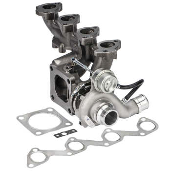 Turbocharger compatible for Ford Focus 1.8TDCI 90HP-66KW 1999-2004 Turbocharger + Gaskets + manifold