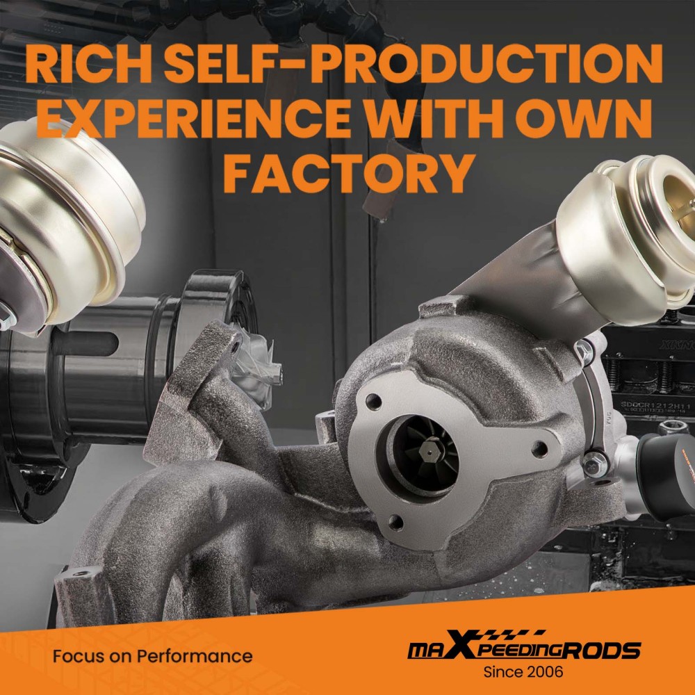 Turbocompresseur 1.9 TDI compatible pour Audi, Seat, Skoda, Ford, Volkswagen, 90 - 115 BHP /