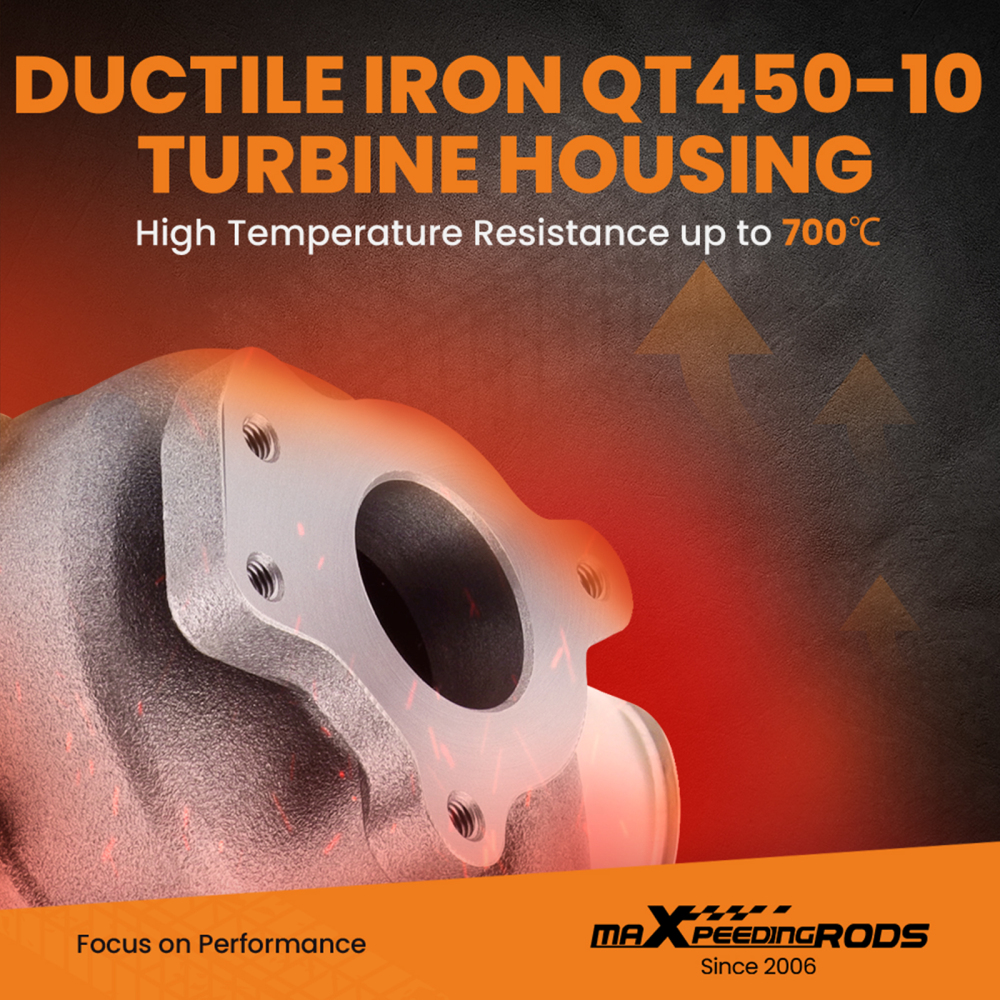 Turbo Turbocharger compatible for Renault Avantime Espace Laguna Vel Satis 2.2 for GT18 GT1852V