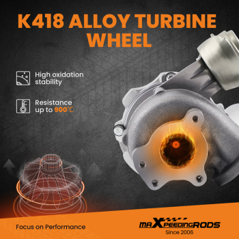 Turbo Turbocharger compatible for Renault Avantime Espace Laguna Vel Satis 2.2 for GT18 GT1852V