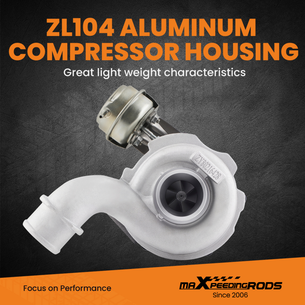 Turbo Turbocharger compatible for Renault Avantime Espace Laguna Vel Satis 2.2 for GT18 GT1852V