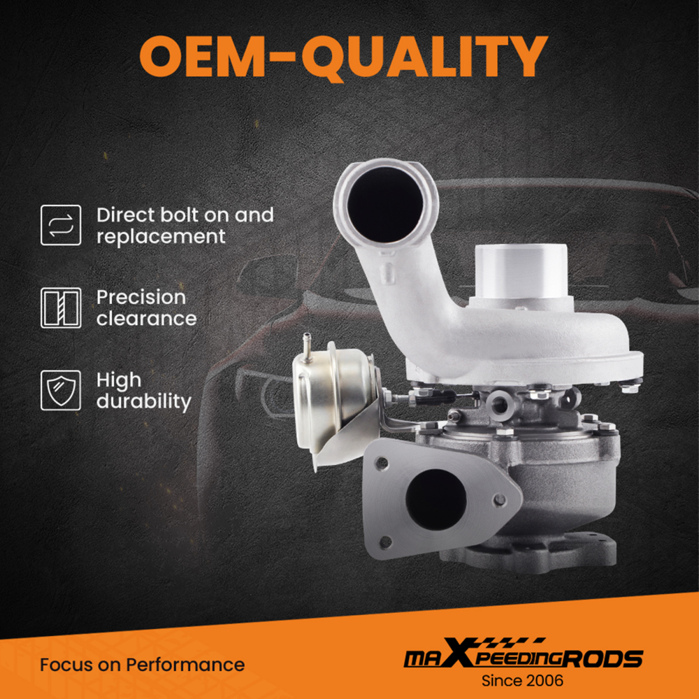 Turbo Turbocharger compatible for Renault Avantime Espace Laguna Vel Satis 2.2 for GT18 GT1852V