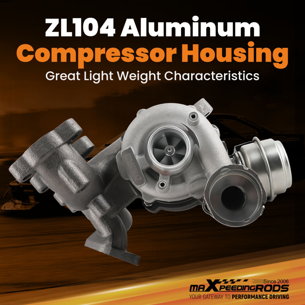 721021-5006S Turbina Turbocompressore compatibile per Audi Seat VW 1.9TDI ARL 110 KW 150 CV