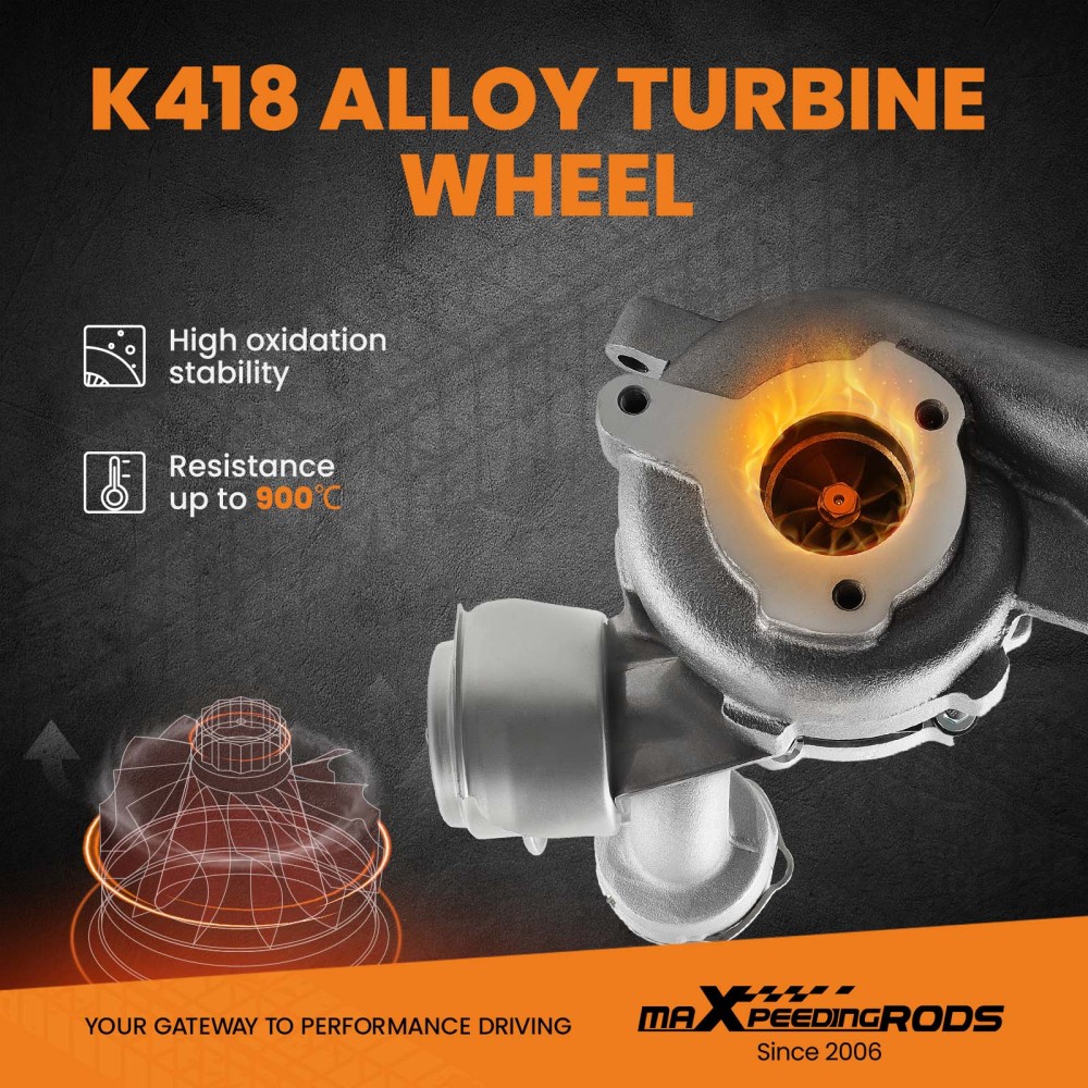 Turbolader compatible para AUDI VW SEAT 1.9TDI 110kW 150PS ARL 721021-5006S 038253016DX