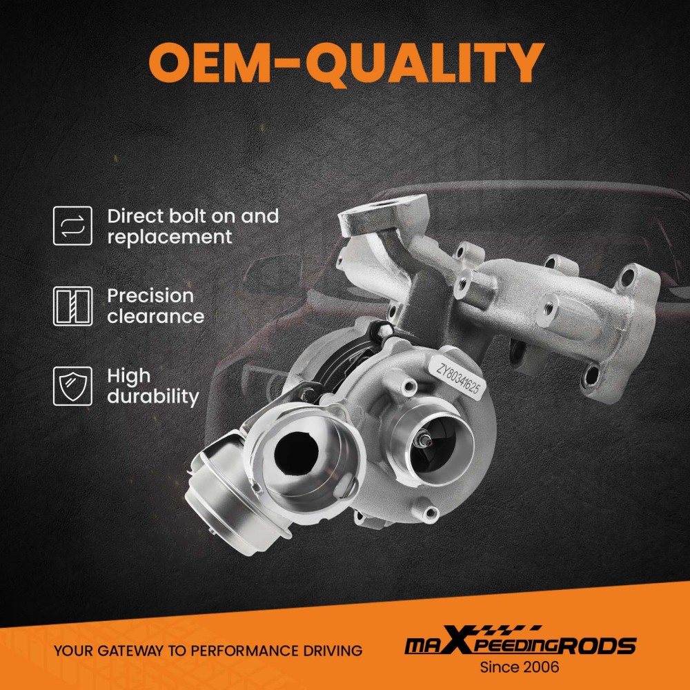 Turbolader compatible para AUDI VW SEAT 1.9TDI 110kW 150PS ARL 721021-5006S 038253016DX