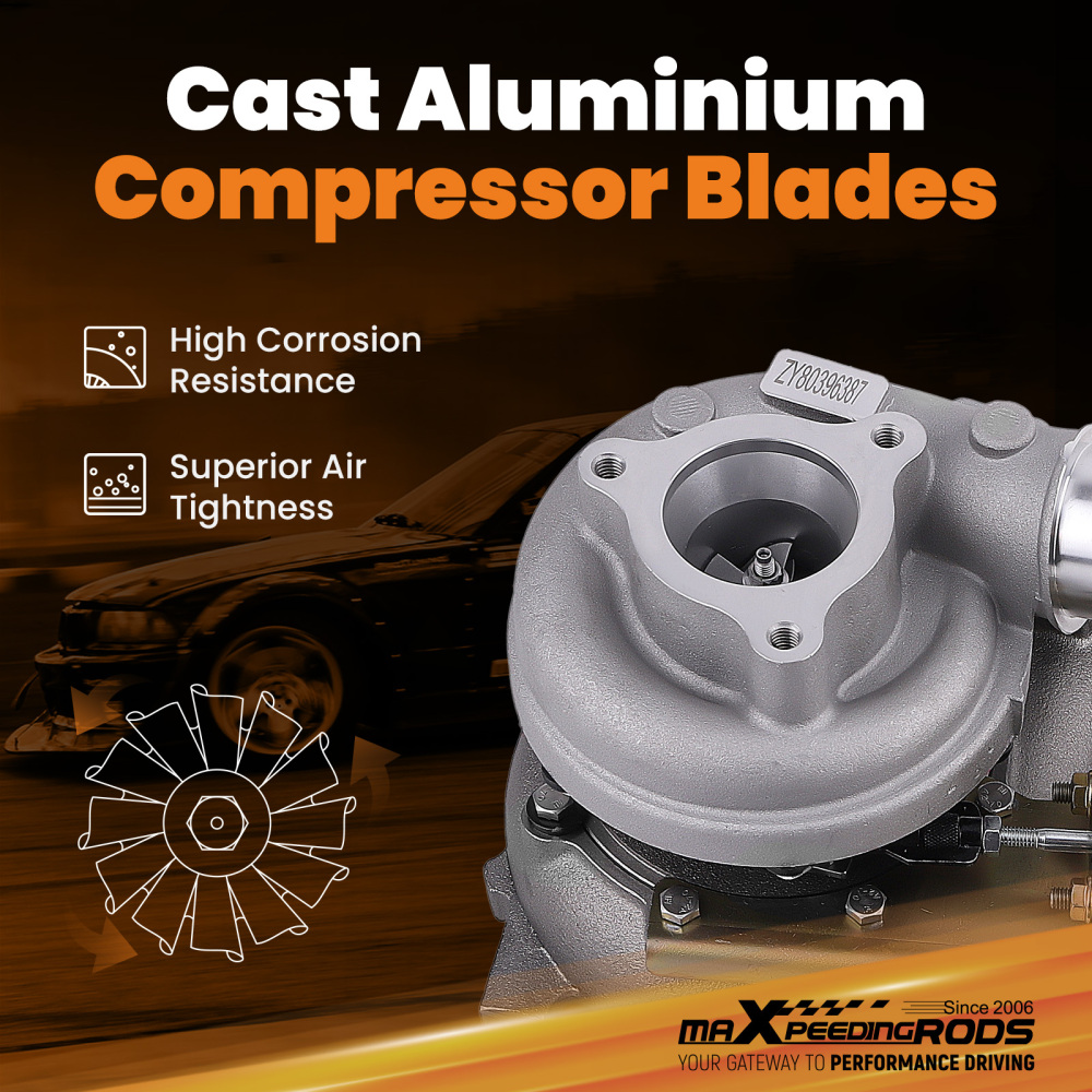 Compatible for Nissan Mistral compatible for Patrol Safari Terrano 3.0L Oil Cooled for GT2052V 724639 Turbo Turbocharger 