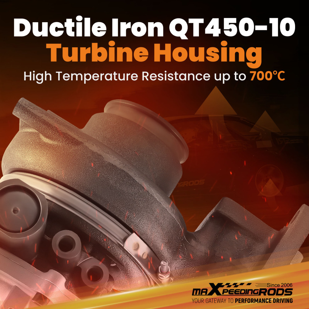 Turbocharger compatible for GMC Chevy Chevrolet 2500/3500 HD Pickup Trucks 6.6L Turbo