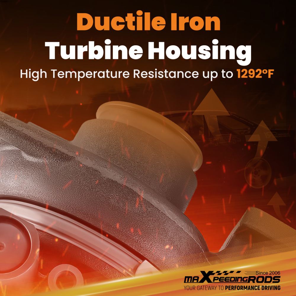 Turbocharger compatible for GMC Chevy Chevrolet 2500/3500 HD Pickup Trucks 6.6L Turbo