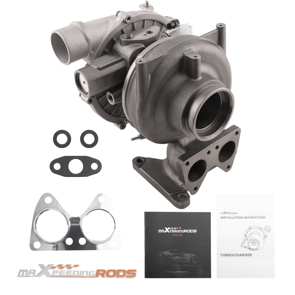 Turbocharger compatible for GMC Chevy Chevrolet 2500/3500 HD Pickup Trucks 6.6L Turbo