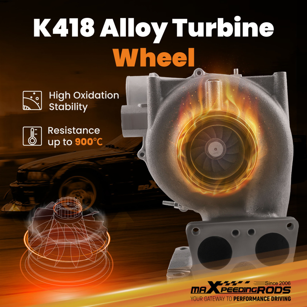 Turbo Turbocharger compatible for GMC Chevrolet Chevy Silverado 2500 3500 HD 6.6 LLLY