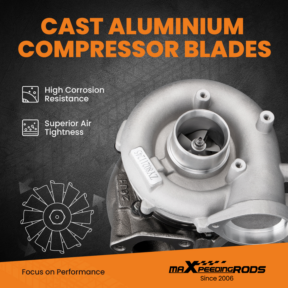 Compatible for BMW 530d E60 E61 E53 218hp 3.0D 2005 2004 turbo 742730-0001S Turbocharger Turbo