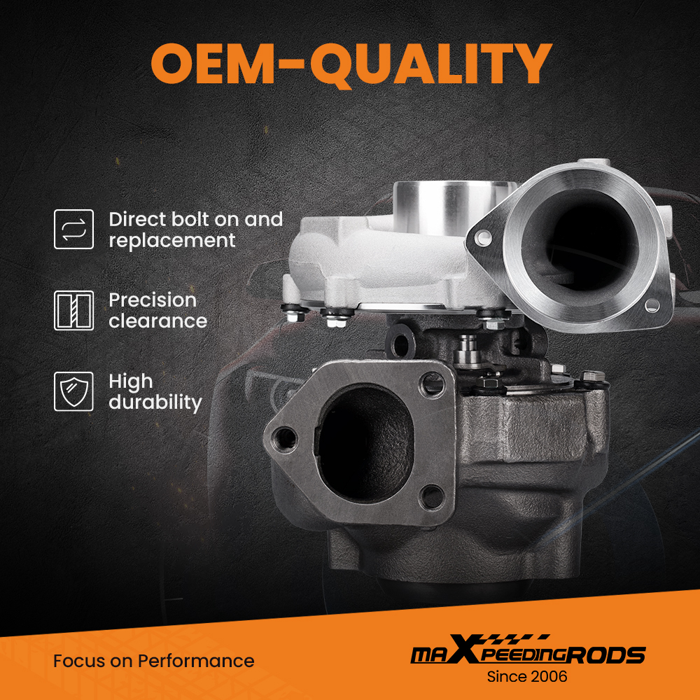 Compatible for BMW 530d E60 E61 E53 218hp 3.0D 2005 2004 turbo 742730-0001S Turbocharger Turbo