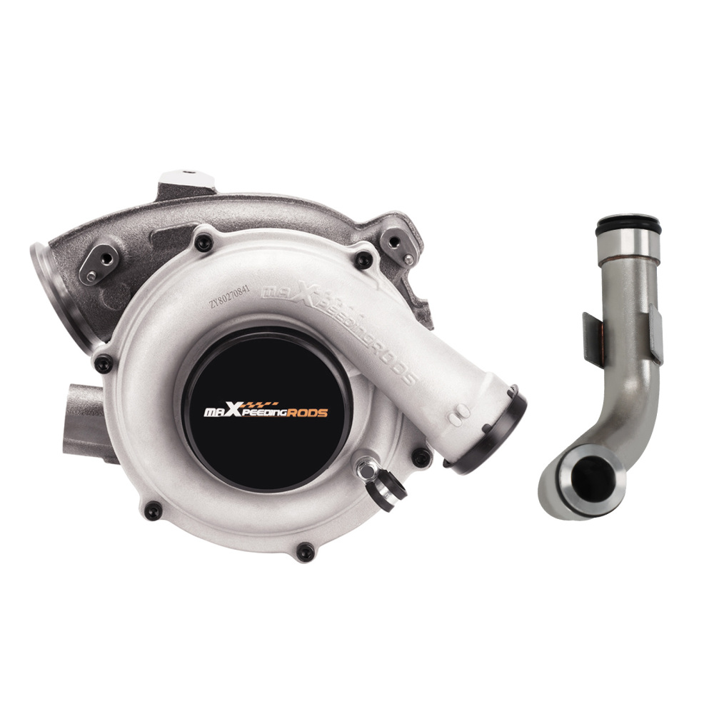 GT3782VA Billet Turbo Oil Line Kit compatible for Ford F-250 F-350 6.0 L V8 Super Duty