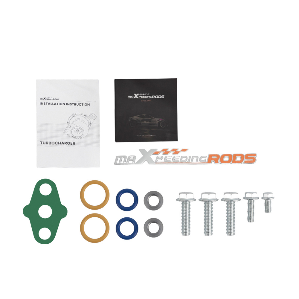 Turbocharger Oil Return Line Kit compatible for Ford F250 F-250 6.0 Powerstroke Super Duty