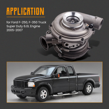 Compatible for Ford Powerstroke compatible for Super Duty F-350 6.0L 2004-2007 Turbo turbine for GT3782VA W/O eletrical aturator