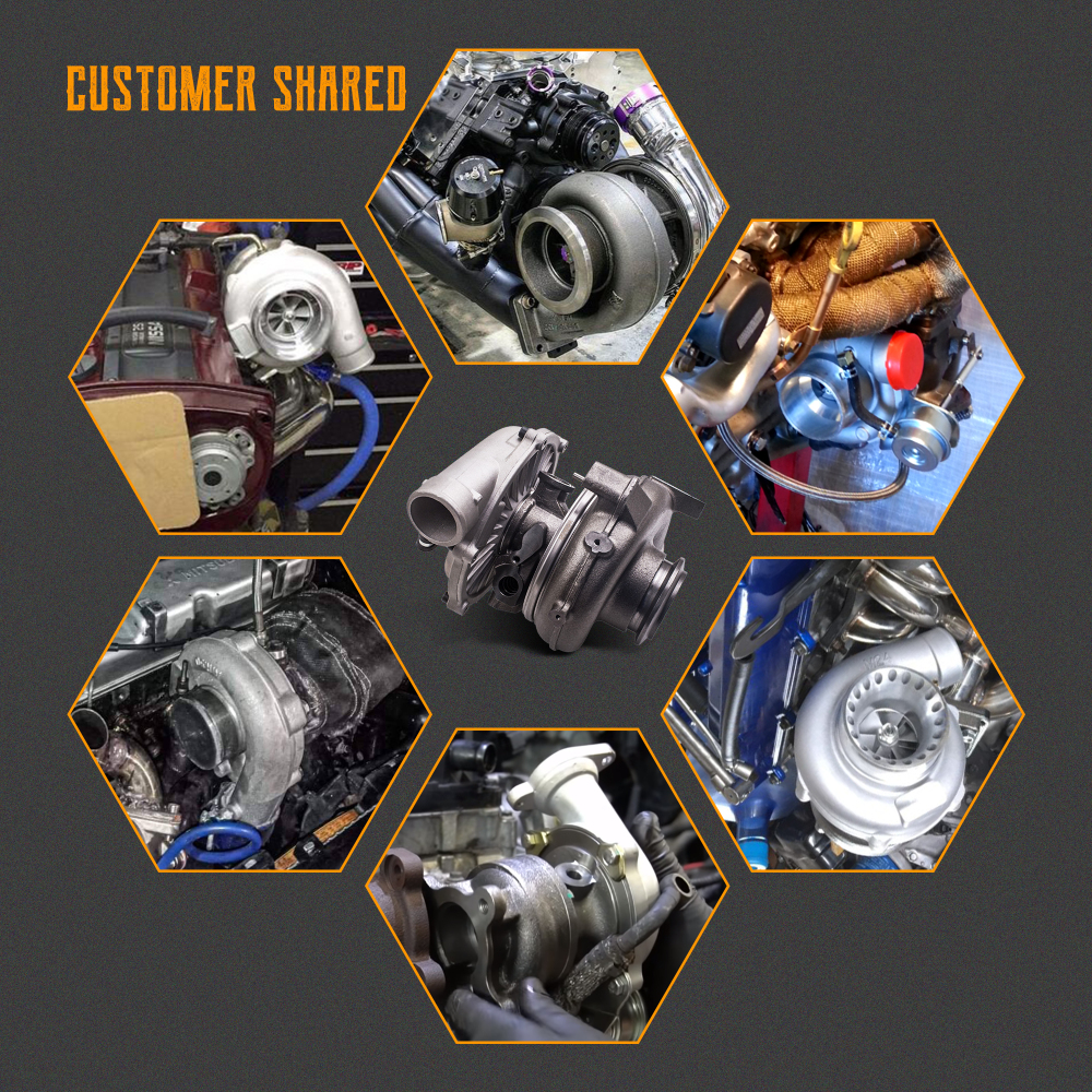 Compatible for Ford Powerstroke compatible for Super Duty F-350 6.0L 2004-2007 Turbo turbine for GT3782VA W/O eletrical aturator
