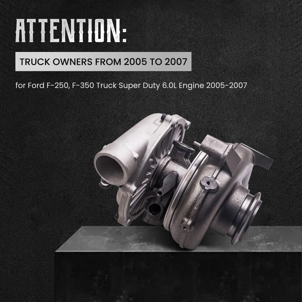 Compatible for Ford Powerstroke compatible for Super Duty F-350 6.0L 2004-2007 Turbo turbine for GT3782VA W/O eletrical aturator