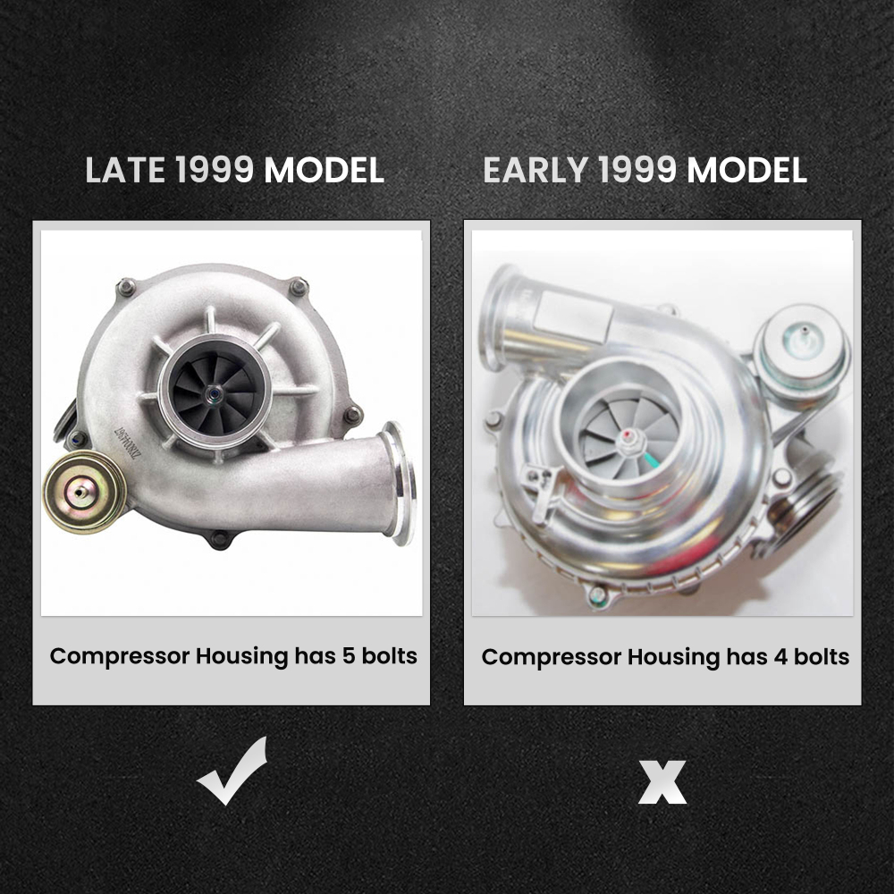 Compatible for Ford Powerstroke compatible for Super Duty F-350 6.0L 2004-2007 Turbo turbine for GT3782VA W/O eletrical aturator