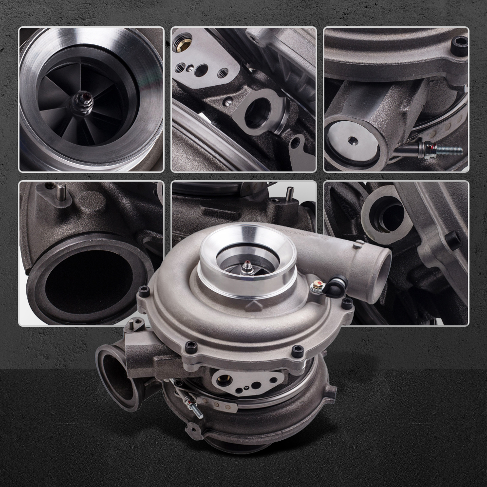 Compatible for Ford Powerstroke compatible for Super Duty F-350 6.0L 2004-2007 Turbo turbine for GT3782VA W/O eletrical aturator