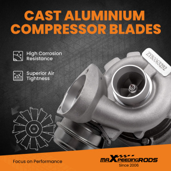 Compatible for BMW 320d e46 Touring compatible for BMW x3 2.0d 110 kW 150 PS 750431 Turbo Turbocharger