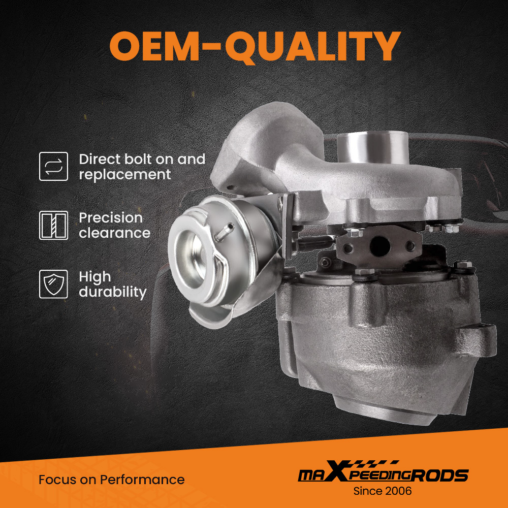 Compatible for BMW 320d e46 Touring compatible for BMW x3 2.0d 110 kW 150 PS 750431 Turbo Turbocharger